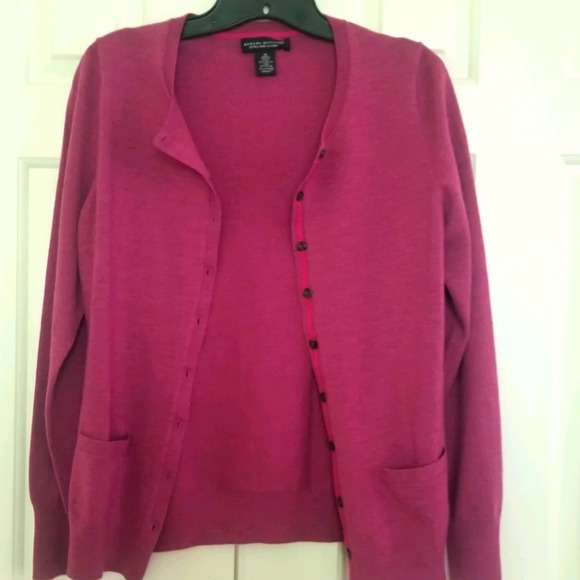 Banana Republic Extra Fine Merino Wool Cardigan M - Picture 3 of 9